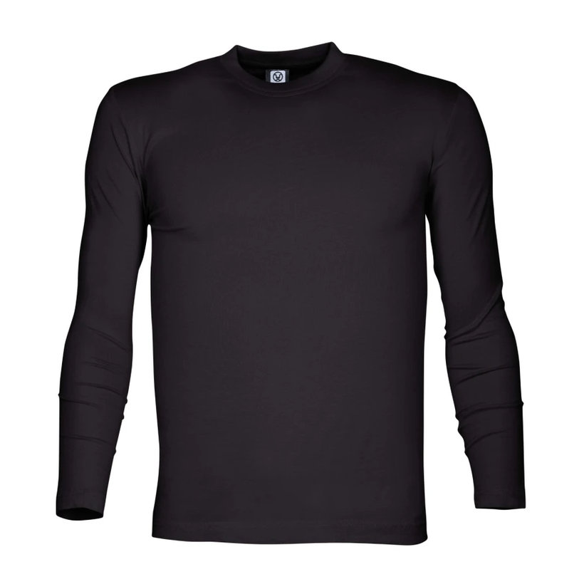 Tričko CUBA s dlouhým rukávem černé H13017 - XXL