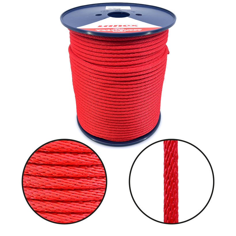 PPV 12mm šňůra pletená spiroidní