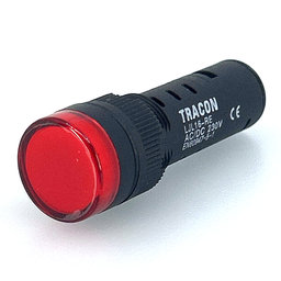 Kontrolka LED červená 16mm