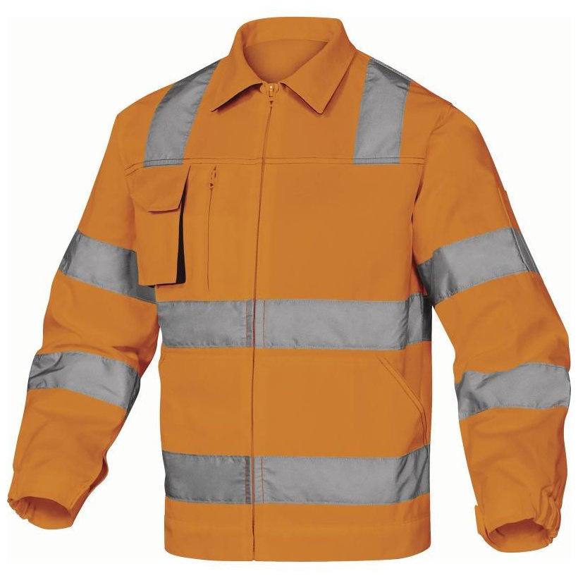 Reflexní pracovní bunda MACH2 HV oranžová S