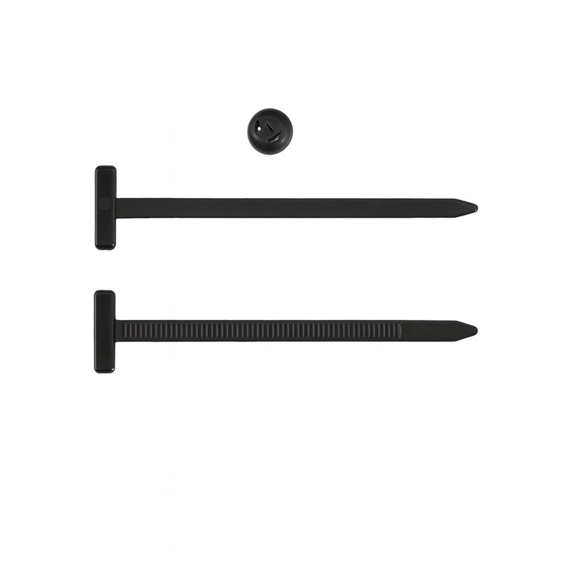 Stahovací páska T-typu pro opravy automobilů, černá 5×90 mm