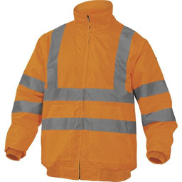 Reflexní zimní bunda RENO HV oranžová