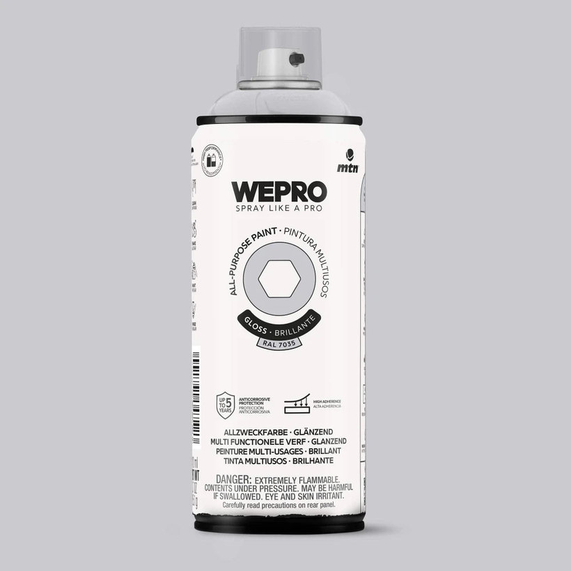 WEPRO Sprej – barva na bázi rozpouštědel, lesklá