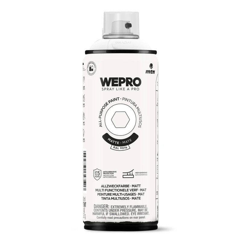 WEPRO Sprej – barva na bázi rozpouštědel, matná