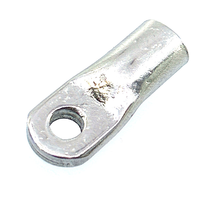 Lisovací spojka s okem pro lanko Ø 2 mm – nerez AISI 316