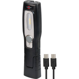 LED ruční dobíjecí lampa HL 201 A