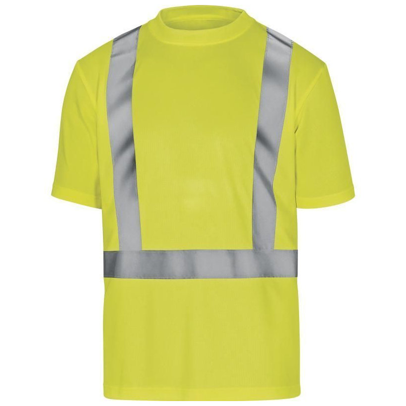 Reflexní tričko COMET žluté L
