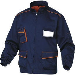Pracovní bunda PANOSTYLE modrá-oranžová XL