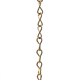 Řetěz jednoduchý žlutý zinek 1,3mm