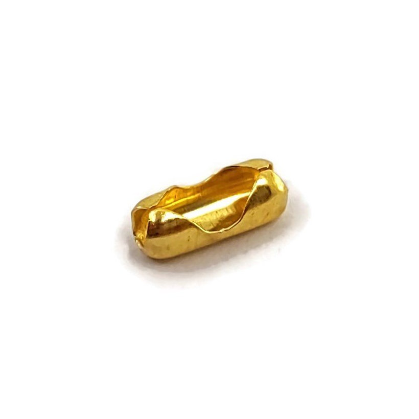 Svorka na kuličkový řetěz žlutý zinek 2,1-2,4mm