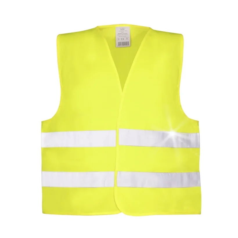 Výstražná vesta ALEX žlutá - XL