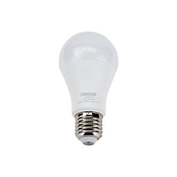 LED žárovka koule E27 12W - teplá- s chipem