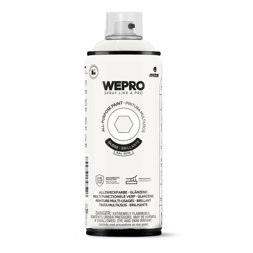 WEPRO Sprej – barva na bázi rozpouštědel, lesklá