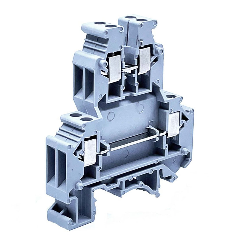 Dvojnásobná řadová svorka pro fázový (L) vodič 2,5mm²