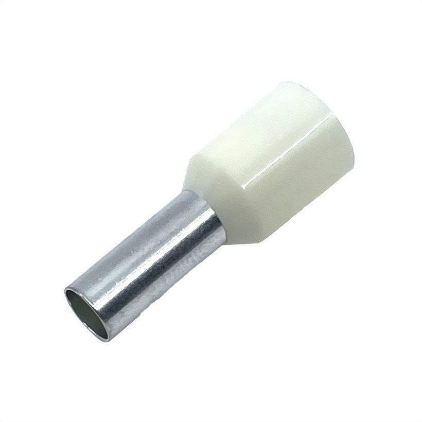 Izolovaná kabelová dutinka bílá 0,75mm²