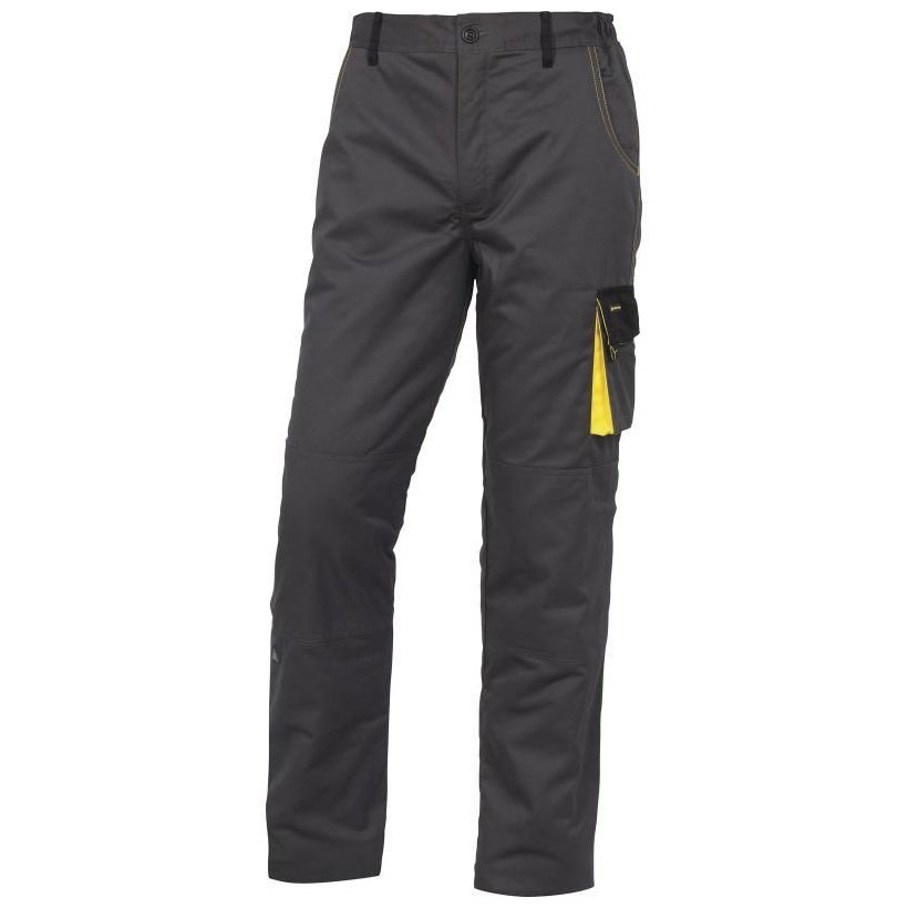 Zateplené pracovní kalhoty D-MACH šedé M