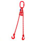 Řetězový závěs oko-2 háky tř 80 se zkracovačem (1,5 m, 1600 kg, 6 mm)