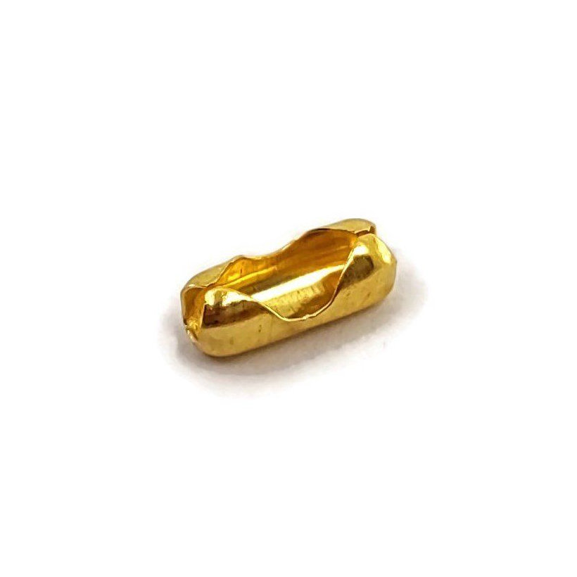 Svorka na kuličkový řetěz žlutý zinek 3,2-3,6mm