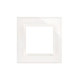 Rámeček 1 - násobný skleněnný - bílá