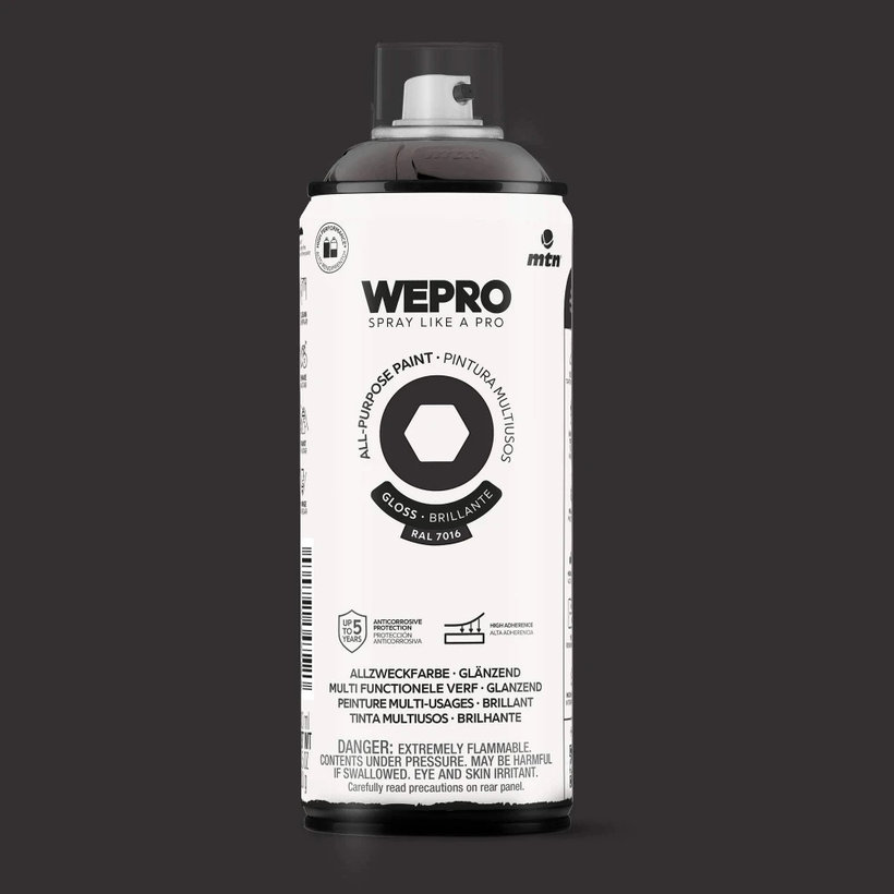 WEPRO Sprej – barva na bázi rozpouštědel, lesklá