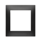 Rámeček 1-násobný - černý matný