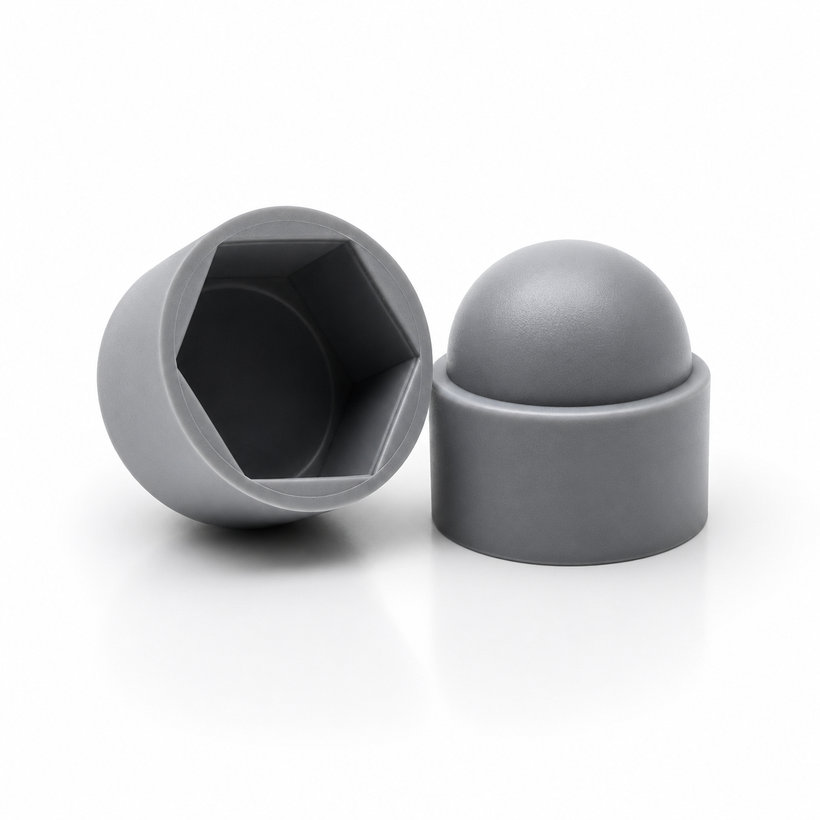 Krytka matice antracit M10/17