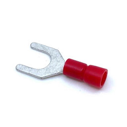 Izolované Cu lisovací vidlice červená 1,5mm²