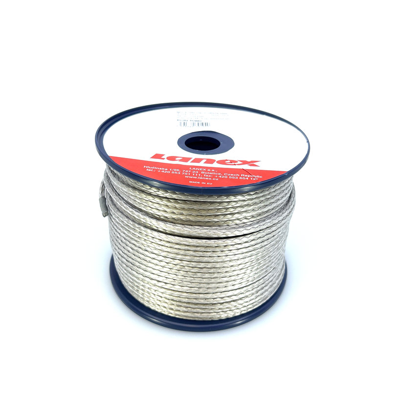 HMPE šňůra splétaná 6mm 100m