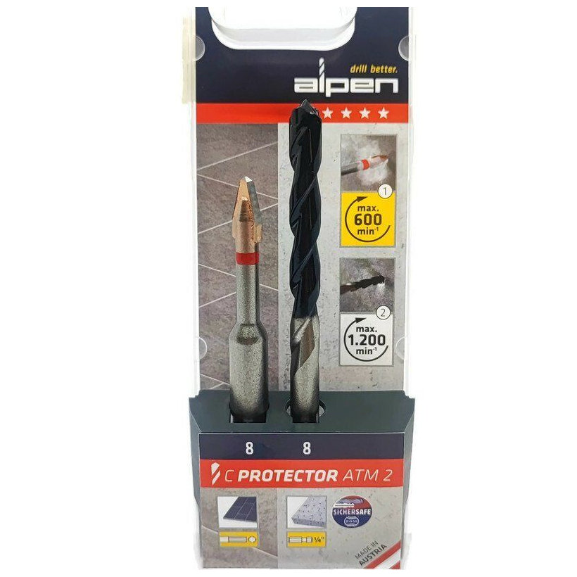 Sada vrtáků Protector C ATM2-10mm