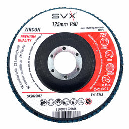 Lamelový kotouč 125 mm P60