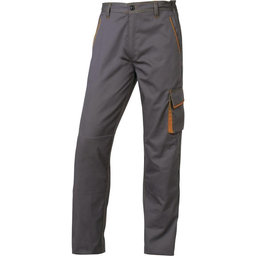 Pracovní kalhoty PANOSTYLE šedá-oranžová 3XL