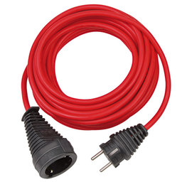 Prodlužovací kabel červený