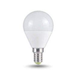 LED žárovka koule E14 5W - neutrální bílá