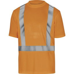Reflexní tričko COMET oranžové L