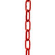 Klasický řetěz barevný na cívce/červená 3mm
