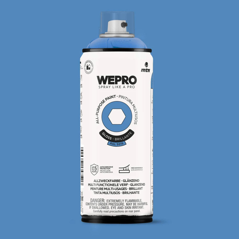 WEPRO Sprej – barva na bázi rozpouštědel, lesklá