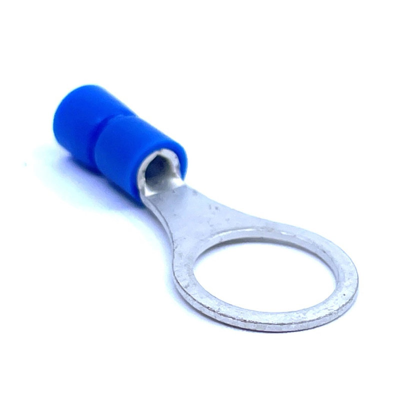 Izolované Cu kabelová oka lisovací modré 2,5mm²