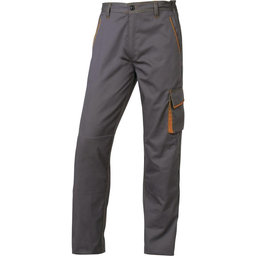 Pracovní kalhoty PANOSTYLE šedá-oranžová XS