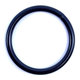 Kroužek svařovaný černý 4x45mm