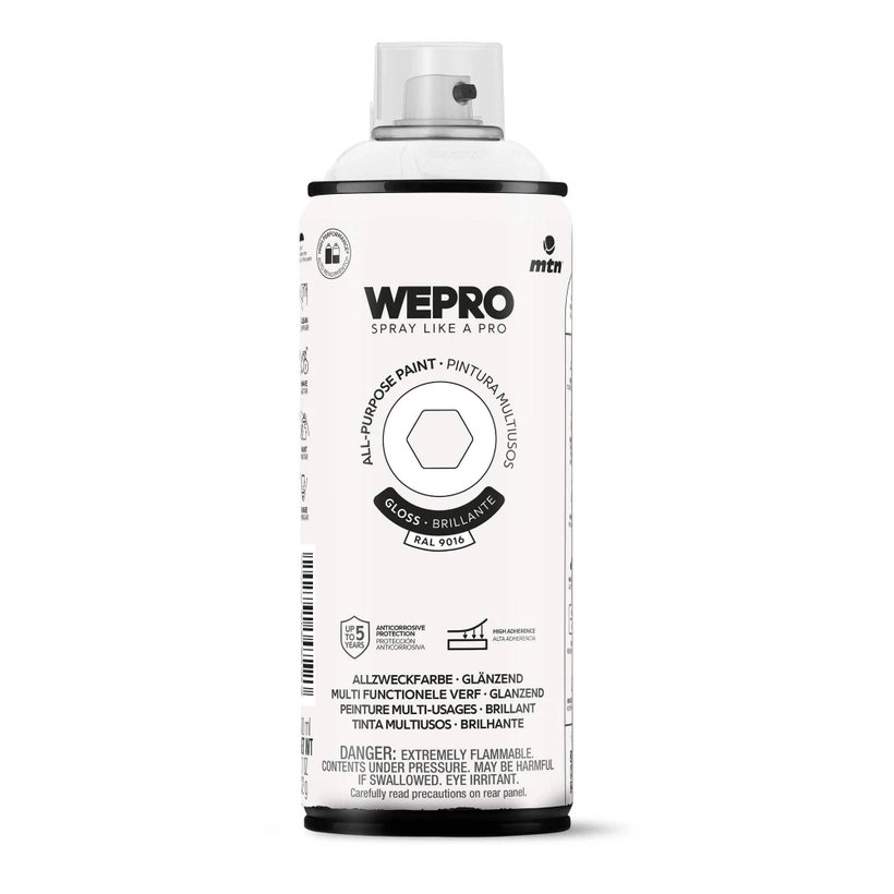 WEPRO Sprej – barva na bázi rozpouštědel, lesklá