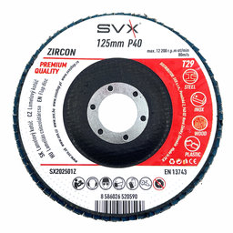 Lamelový kotouč 125 mm P40