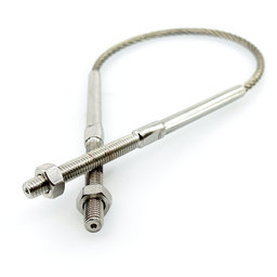 Lanová výplň zábradlí závit/závit M5 2,5mm/5m